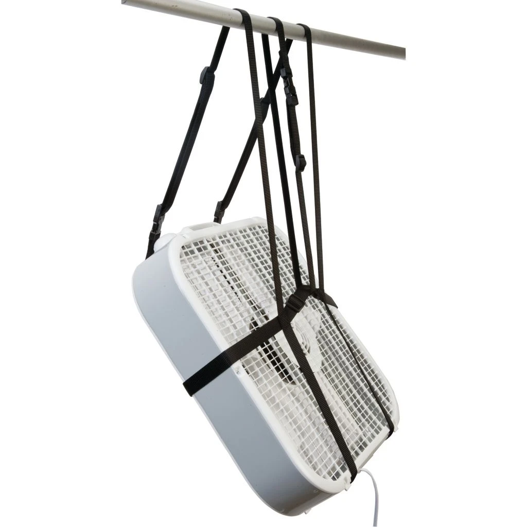 Weaver Leather Adjustable Box Fan Holder, Black, 35-8130-BK 4 Weaver Leather Adjustable Box Fan Holder, Black, 35-8130-BK - Image 2