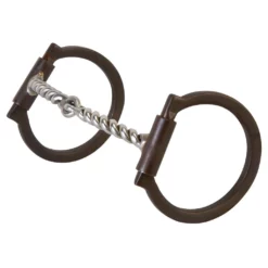 Weaver Leather Professional Offset Dee Bit, 5 in. Twisted Wire Mouth