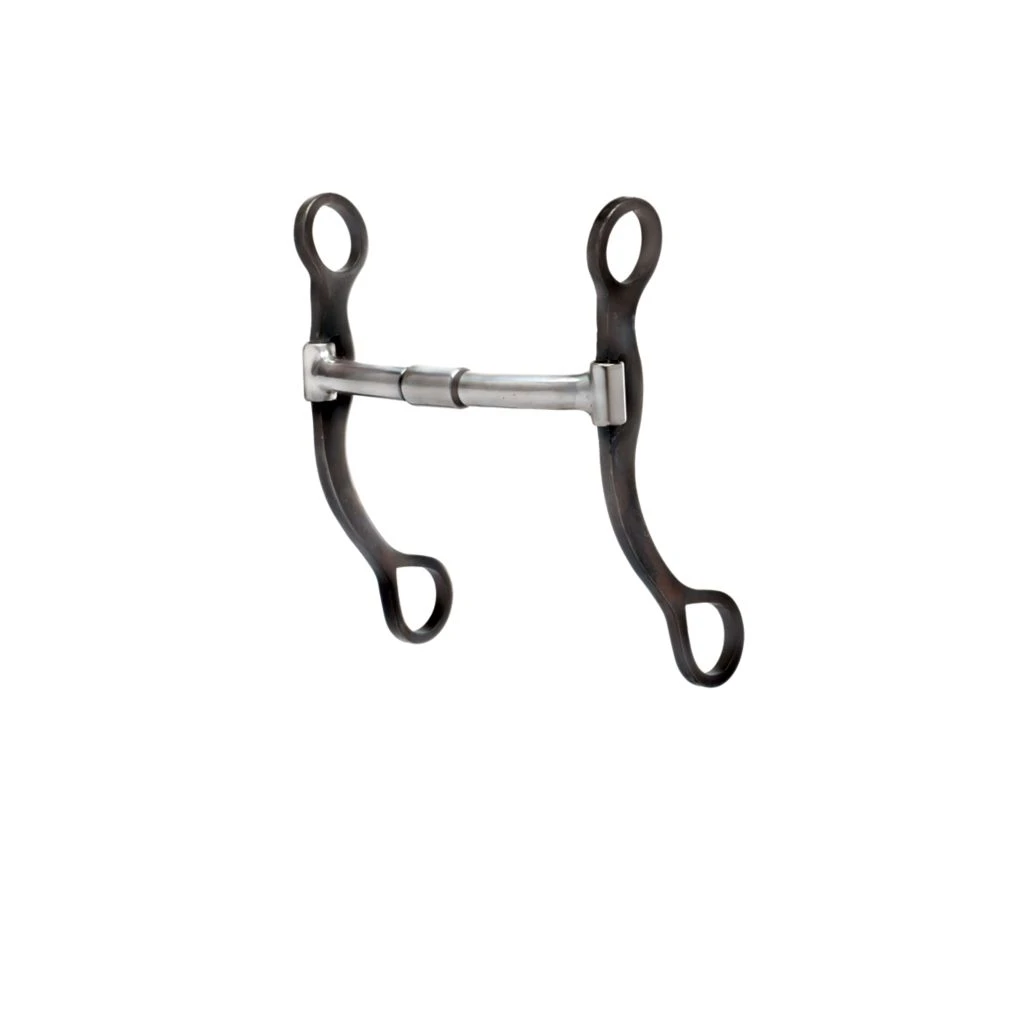 Weaver Leather Professional Antiqued Shank Billy Allen Horse Bit, 5 in. Sweet Iron Billy Allen Mouth with Copper Inlay, 25-1796 3 Weaver Leather Professional Antiqued Shank Billy Allen Horse Bit, 5 in. Sweet Iron Billy Allen Mouth with Copper Inlay, 25-1796