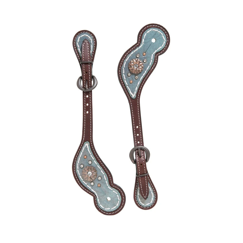 Weaver Leather Savannah Regular Spur Straps, 30-0166 3 Weaver Leather Savannah Regular Spur Straps, 30-0166