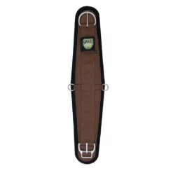 Weaver Leather Felt-Lined Roper Smart Cinch with Roll Snug Cinch Buckle, 35-2371-BK-28 -WEAVER LEATHER Sales 1120092