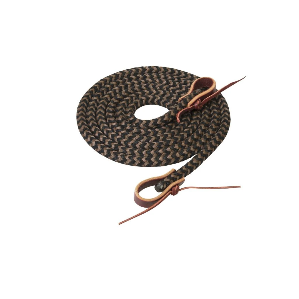 Weaver Leather Silvertip Halters Horseman's Braid Trail Reins, 1/2 in. x 10 ft., 35-5305-S1 4 Weaver Leather Silvertip Halters Horseman's Braid Trail Reins, 1/2 in. x 10 ft., 35-5305-S1 - Image 2