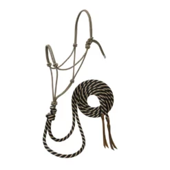 Weaver Leather Silvertip Loping Halter with 8 ft. Reins, Average, 35-9565-S1 -WEAVER LEATHER Sales 1120335