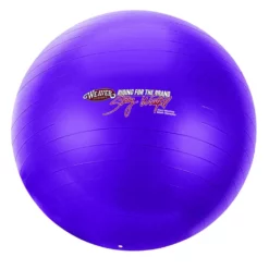 Weaver Leather Stacy Westfall Activity Ball, Purple, Small, 65-2399