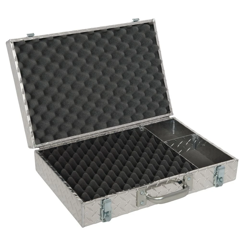 Weaver Leather Divided Aluminum Clipper Box 4 Weaver Leather Divided Aluminum Clipper Box - Image 2