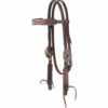 Weaver Leather Turquoise Cross Beaded Basketweave Browband Headstall, 45-0126 2 Weaver Leather Turquoise Cross Beaded Basketweave Browband Headstall, 45-0126 -WEAVER LEATHER Sales 1186374