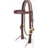 Weaver Leather Working Cowboy Browband Headstall, 1 in., Solid Brass, 10-0501 -WEAVER LEATHER Sales 1196562