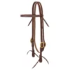 Weaver Leather Working Cowboy Economy Browband Headstall, 5/8 in., Solid Brass, 10-0512 -WEAVER LEATHER Sales 1196573
