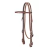 Weaver Leather Working Cowboy Browband Headstall with Buckle Bit Ends, 10-0517 -WEAVER LEATHER Sales 1196577