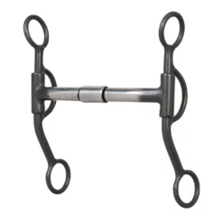 Weaver Leather Professional Shank Horse Bit with 5 in. Sweet Iron Billy Allen Mouth, 25-1849