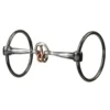 Weaver Leather Ring Snaffle Horse Bit with 5 in. Sweet Iron Smooth Lifesaver Mouth and Copper Rings, 25-1886 1 Weaver Leather Ring Snaffle Horse Bit with 5 in. Sweet Iron Smooth Lifesaver Mouth and Copper Rings, 25-1886 -WEAVER LEATHER Sales 1196698