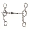 Weaver Leather All Purpose Horse Bit with 5 in. Sweet Iron Twisted Wire Snaffle Mouth, 25-1890 -WEAVER LEATHER Sales 1196702