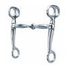 Weaver Leather Tom Thumb Snaffle Bit with 5 in. Mouth, Stainless Steel, 25-5110 -WEAVER LEATHER Sales 1196734