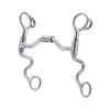 Weaver Leather All Purpose Stainless-Steel Training Horse Bit, 5 in. Jointed Swivel Port Mouth, 25-6840 -WEAVER LEATHER Sales 1196772