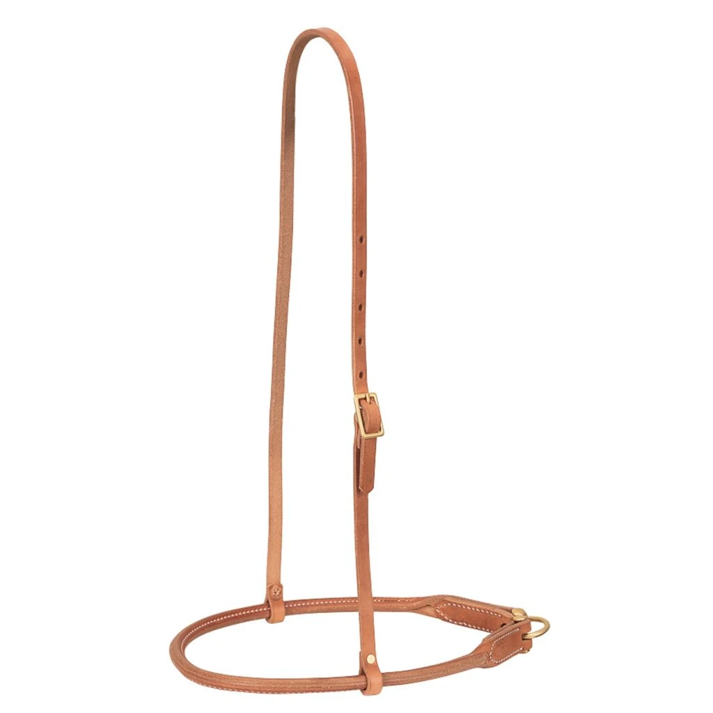 Weaver Leather Round Nose Noseband, Russet, 30-0703 3 Weaver Leather Round Nose Noseband, Russet, 30-0703