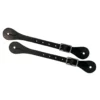 Weaver Leather Single-Ply Spur Straps, Black, 30-0697 -WEAVER LEATHER Sales 1196830