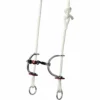 Weaver Leather Gag Bridle with Sweet Iron Copper Roller Mouth Sliding Bit, 30-0561 -WEAVER LEATHER Sales 1196863