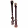 Weaver Leather Spur Straps with Rawhide Corners, Burgundy, 30-0661-BU -WEAVER LEATHER Sales 1196876