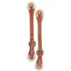 Weaver Leather Spur Straps with Rawhide Corners, Russet, 30-0661-RU -WEAVER LEATHER Sales 1196877