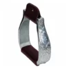 Weaver Leather Aluminum Stirrups with an Engraved Band, Visalia, 3 in. Neck, 1-1/2 in. Tread, 5 in. W x 5 in. H, 30-3050 2 Weaver Leather Aluminum Stirrups with an Engraved Band, Visalia, 3 in. Neck, 1-1/2 in. Tread, 5 in. W x 5 in. H, 30-3050 -WEAVER LEATHER Sales 1196901