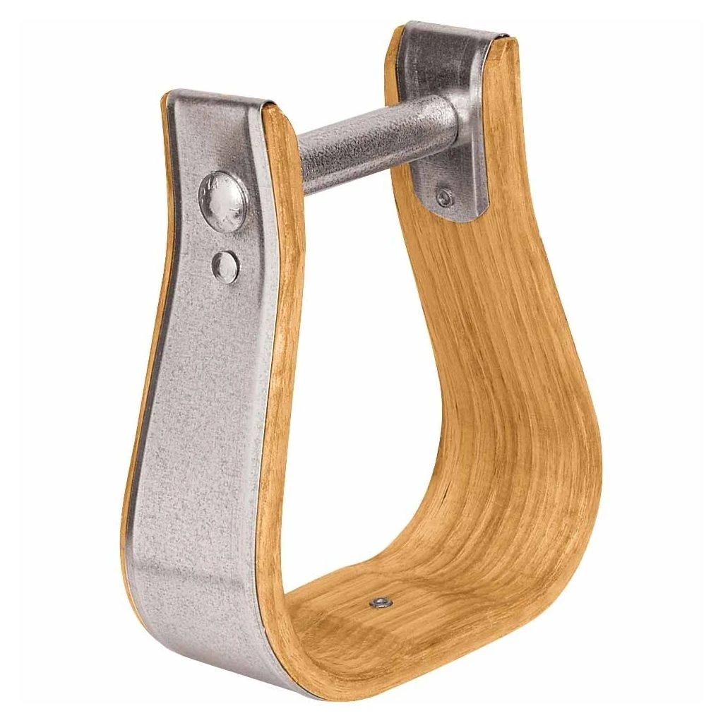 Weaver Leather Wooden Stirrups, Visalia, 2 in. Tread, 30-0955-3 3 Weaver Leather Wooden Stirrups, Visalia, 2 in. Tread, 30-0955-3