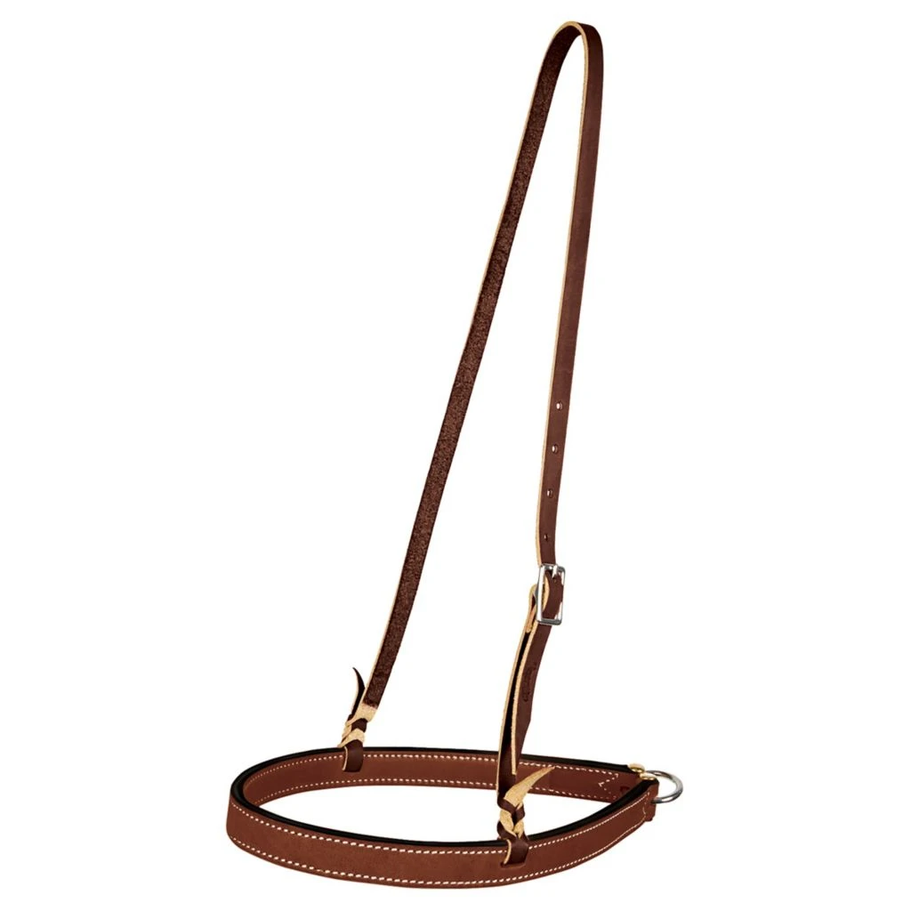 Weaver Leather Bridle Noseband, Brown, 30-1085 3 Weaver Leather Bridle Noseband, Brown, 30-1085