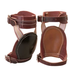 Weaver Leather Horse Skid Boots, Burgundy Latigo Leather, 30-2110 -WEAVER LEATHER Sales 1196983 A2
