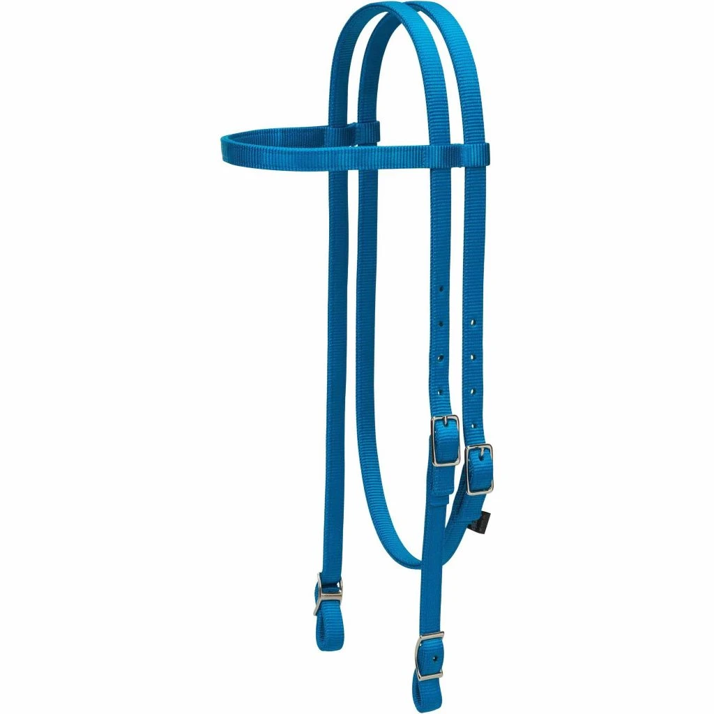 Weaver Leather Nylon Browband Headstall, 35-2003-BK 3 Weaver Leather Nylon Browband Headstall, 35-2003-BK
