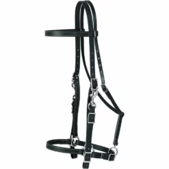 Weaver Leather Brahma Webb Halter Bridle, 35-2070-BK