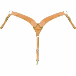 Weaver Leather Horizons Roper Breast Collar, Golden Brown