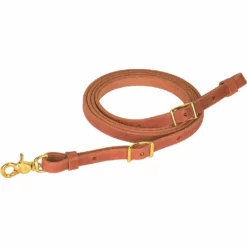 Weaver Leather Harness Leather Flat Roper Rein, 1/2 in. x 7 ft., 50-1495