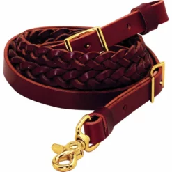 Weaver Leather Latigo Leather 3-Plait Roper Rein, 5/8 in. x 7 ft., 50-1504-7