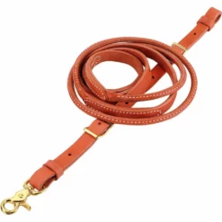 Weaver Leather Harness Leather Round Roper and Contest Rein, 3/4 in. x 8 ft., 50-1508