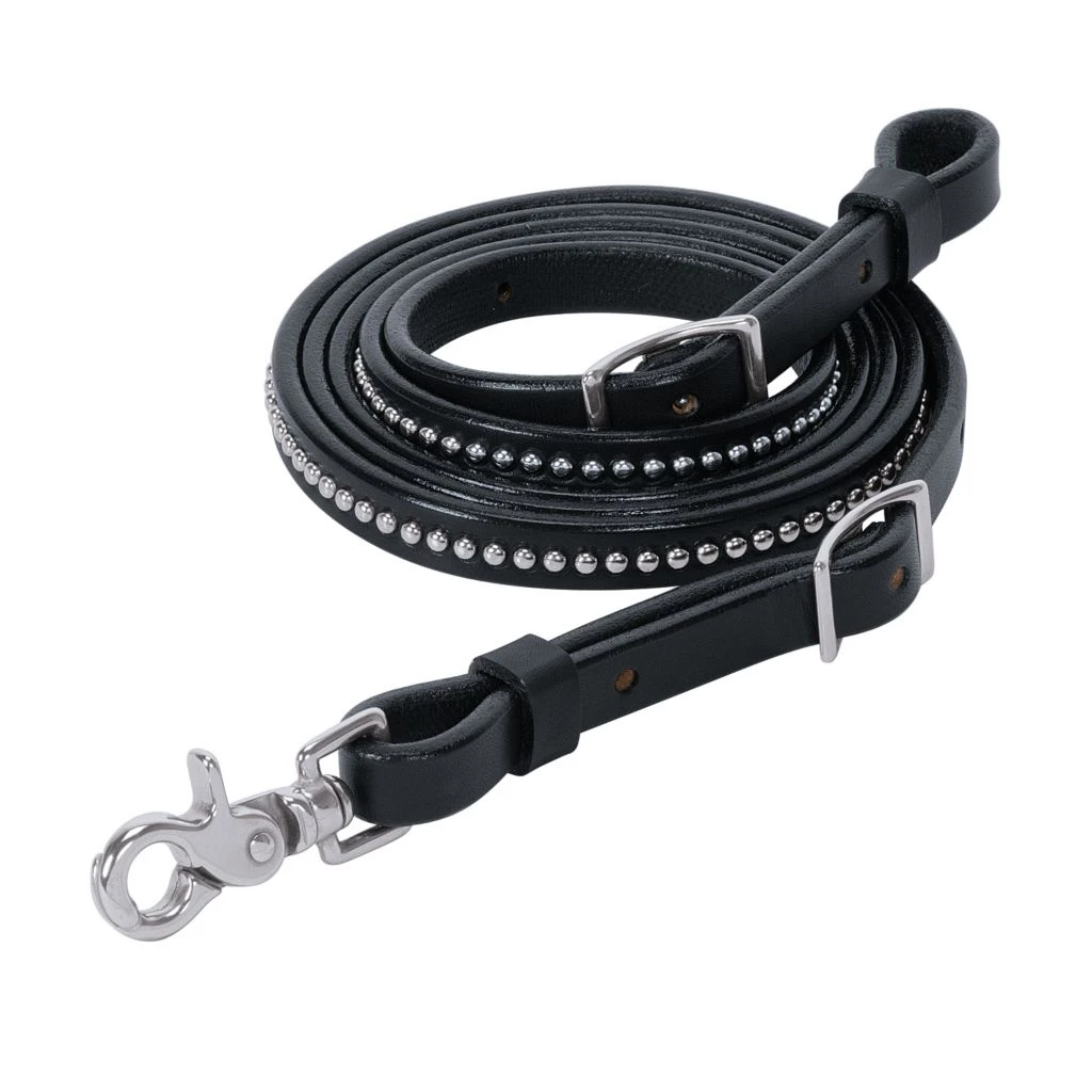 Weaver Leather Back in Black Roper Rein, Black, 5/8 in. x 7 ft., 50-1671-BK 3 Weaver Leather Back in Black Roper Rein, Black, 5/8 in. x 7 ft., 50-1671-BK