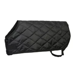 Weaver Leather Quilted Calf Blanket, Black