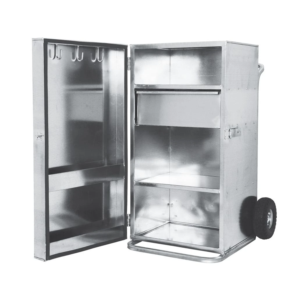 Weaver Leather Single-Door Galvanized Show Box, 4 ft. 3 Weaver Leather Single-Door Galvanized Show Box, 4 ft.