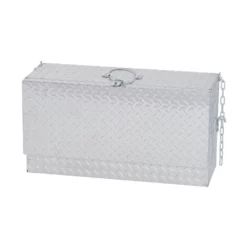 Weaver Leather Mini Deep Hanging Show Box, Aluminum Treadplate