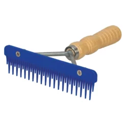 Weaver Leather Mini Fluffer Livestock Comb with Wood Handle