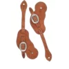 Weaver Leather Buckaroo Oiled Harness Leather Spur Straps, 30-0312 -WEAVER LEATHER Sales 1258946