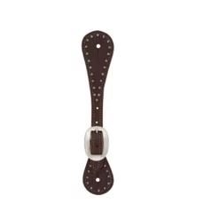 Weaver Leather Oiled Harness Leather Spur Straps with Spots, 30-0321