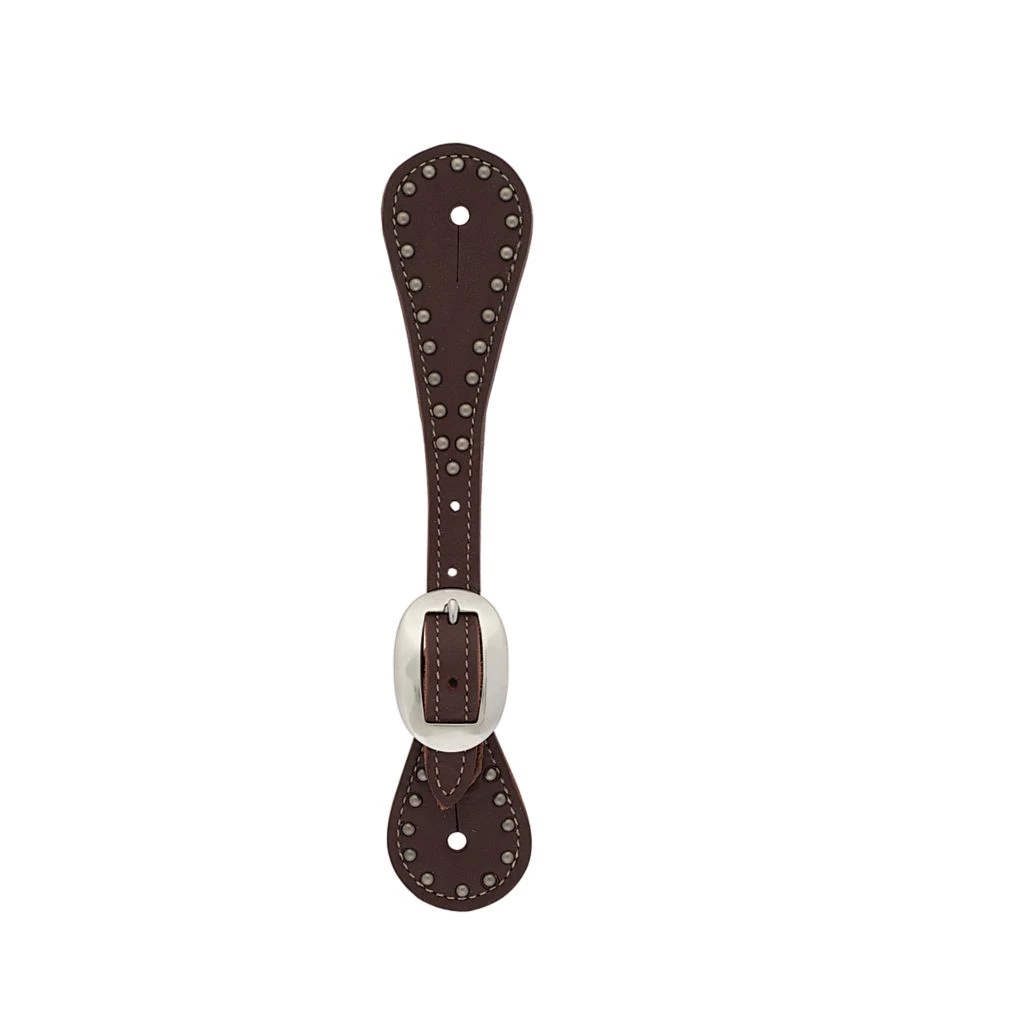 Weaver Leather Oiled Harness Leather Spur Straps with Spots, 30-0321 3 Weaver Leather Oiled Harness Leather Spur Straps with Spots, 30-0321