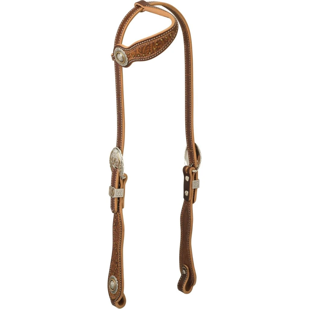Weaver Leather Western Edge Sliding Ear Headstall, Sunset, 10-0525 3 Weaver Leather Western Edge Sliding Ear Headstall, Sunset, 10-0525