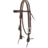 Weaver Leather Working Tack Slim Browband Headstall, Scalloped Hardware, Golden Chestnut, 10-0592 2 Weaver Leather Working Tack Slim Browband Headstall, Scalloped Hardware, Golden Chestnut, 10-0592 -WEAVER LEATHER Sales 1284001